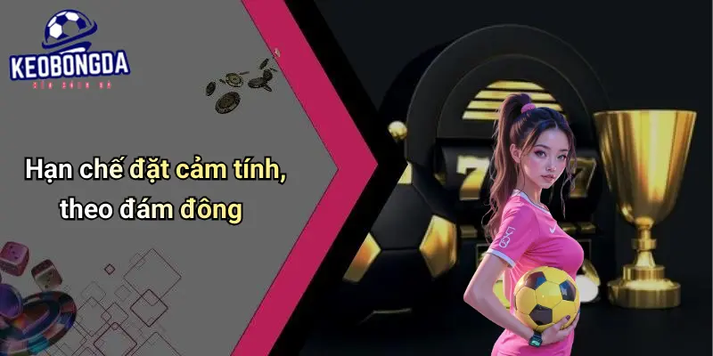 Hạn chế đặt cảm tính, theo đám đông