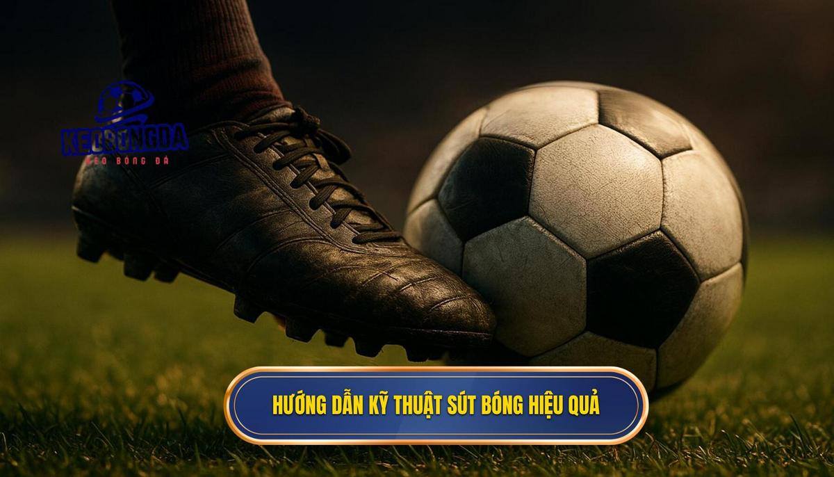Hướng dẫn chi tiết các bước thực hiện kỹ thuật sút bóng bằng má ngoài