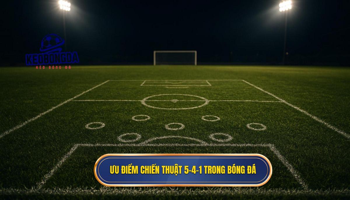Phân tích ưu điểm vượt trội của chiến thuật bóng đá 5-4-1 phòng ngự
