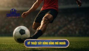thumb - Kỹ thuật sút bóng bằng má ngoài