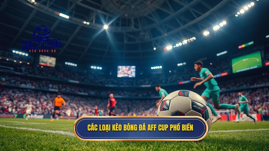 Các loại kèo bóng đá AFF Cup phổ biến