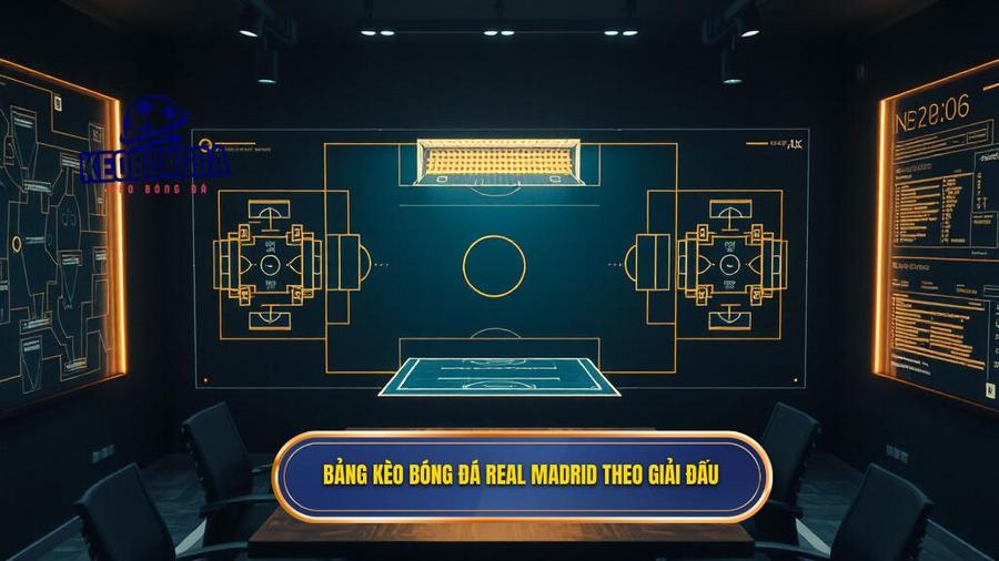 Bảng kèo bóng đá Real Madrid theo giải đấu