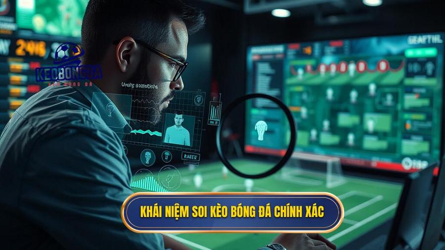 1. Khái niệm soi kèo bóng đá chính xác
