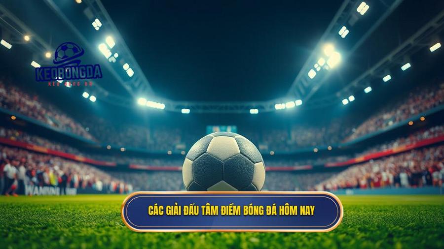 2. Các giải đấu tâm điểm bóng đá hôm nay