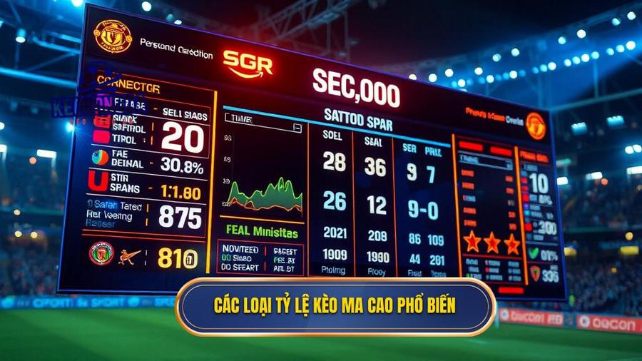 Các loại tỷ lệ kèo Ma Cao phổ biến nhất hiện nay