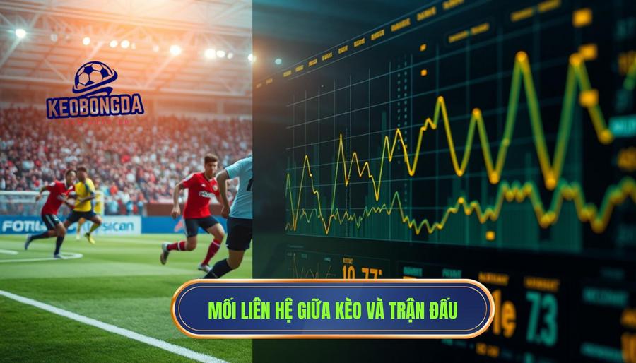 Mối quan hệ giữa biến động kèo và diễn biến trên sân